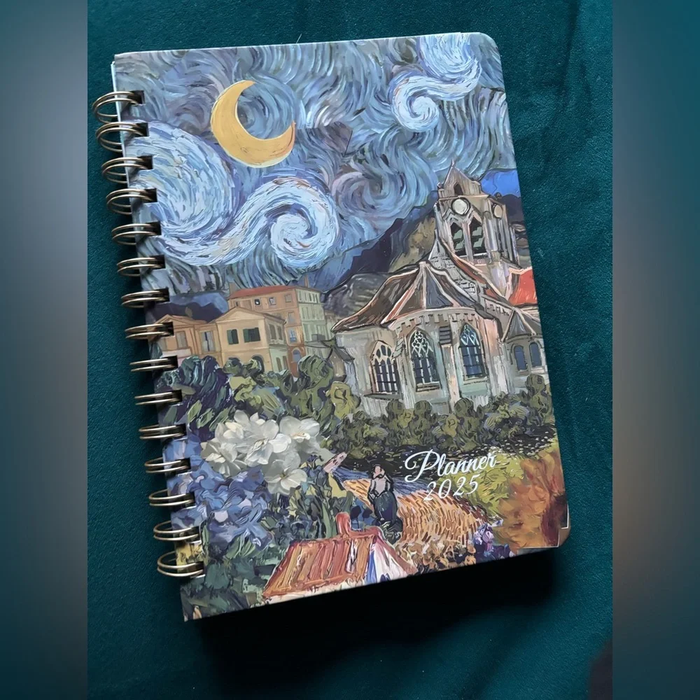 NEW Van Gogh Art Style 2025 Planner Journal